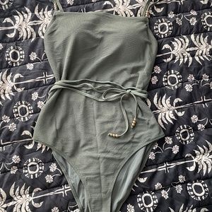Aerie Belted One Piece L Long